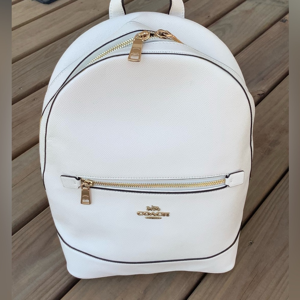 Authentic COACH backpack- nice and dressy🌸🌸🌸 - Picture 7 of 16